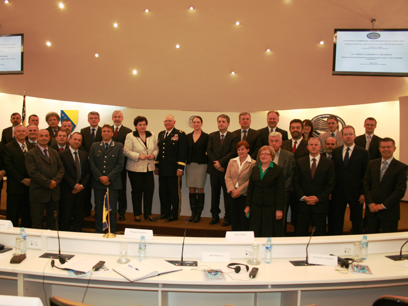 U organizaciji Zajedničke komisije za odbranu i sigurnost Parlamentarne skupštine BiH održana konferencija “Informiranje javnosti u vezi NATO integracija“ 

